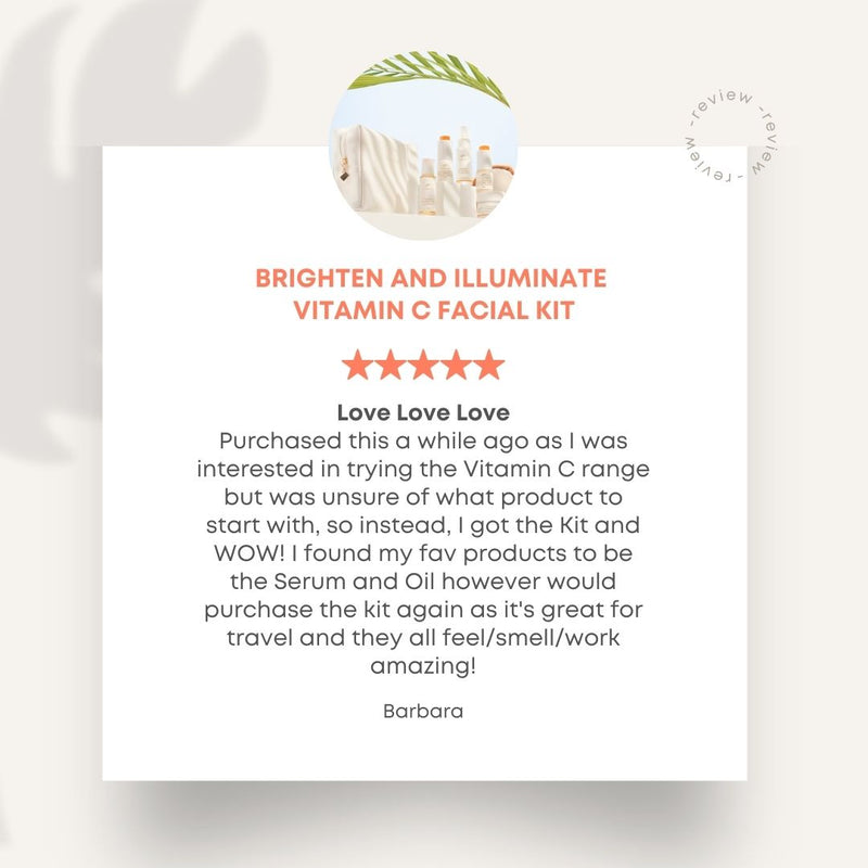 Brighten and Illuminate Vitamin C Facial Kit